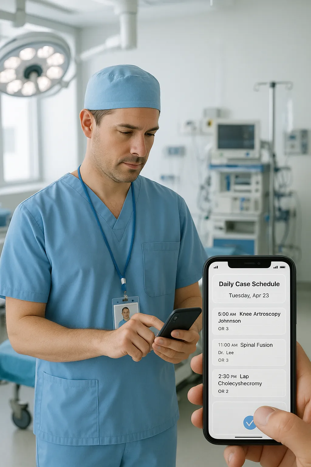 Efficient Surgical Rep Workflow